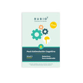 PACK RUBIO ESTIMULACION COGNITIVA NIVEL 2 7 CUADERNOS - 9788418964299